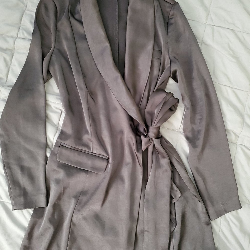 Gorgeous atlas dress
